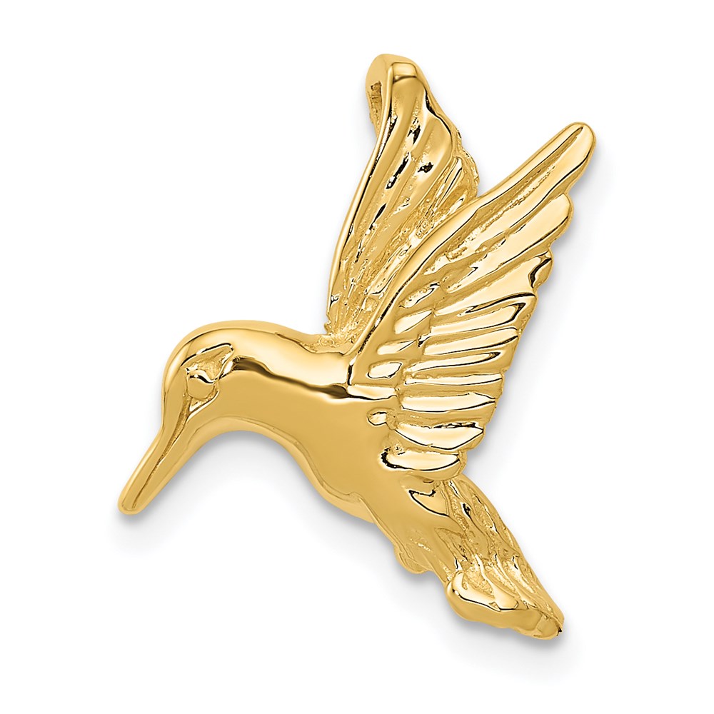 14K Gelbgold 14K Hummingbird Kette Anhänger