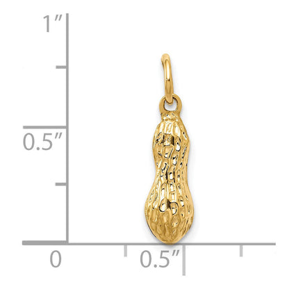 14K Gelbgold 14K 3d Peanut Charm