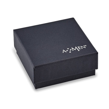 Edelstahl Amen Serenity Gebet Braun Leder Wickel mit Magnetic Verschluss 21 Zoll Armband