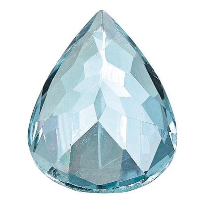 Edelstein Aquamarin Aa Qualität 7x5mm Tropfen