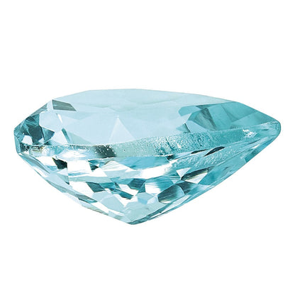 Edelstein Aquamarin Aa Qualität 7x5mm Tropfen