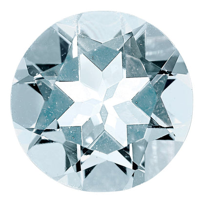 Edelstein Aquamarin A Qualität 3mm Rund
