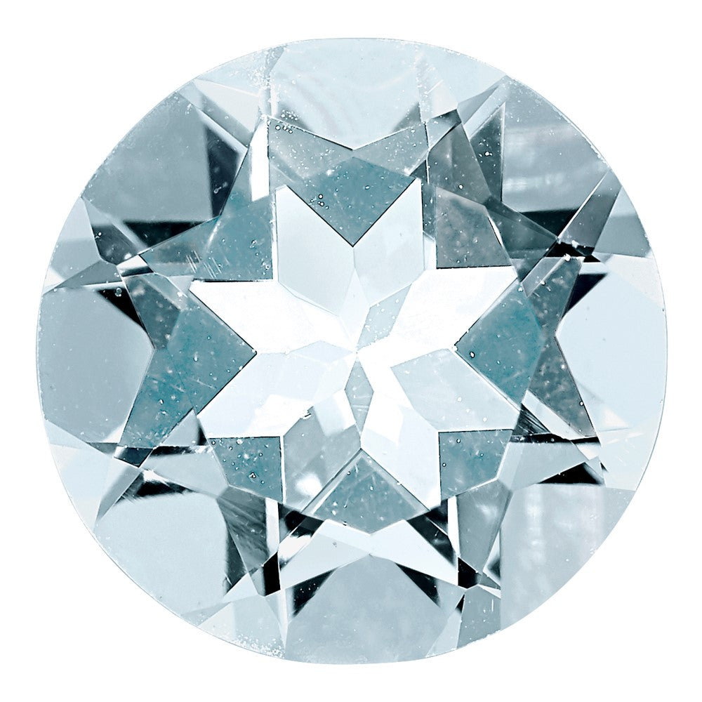 Edelstein Aquamarin Aa Qualität 7mm Rund