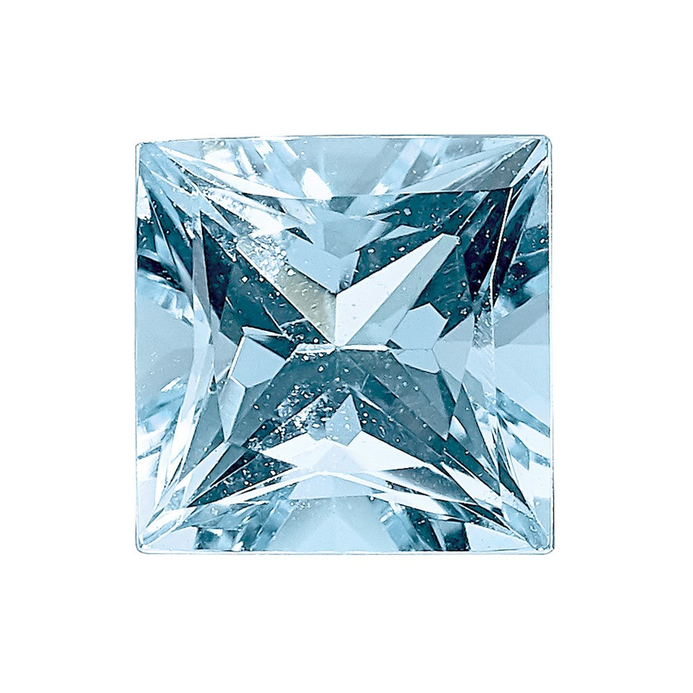 Edelstein Aquamarin Aaa Qualität 4mm Princess