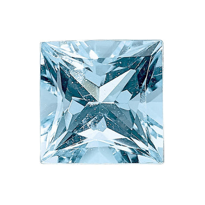 Edelstein Aquamarin Aaa Qualität 4mm Princess
