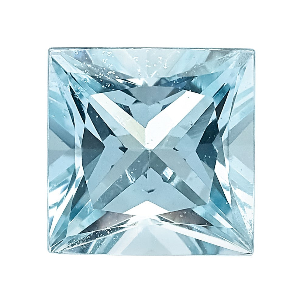 Edelstein Aquamarin Aa Qualität 3mm Princess