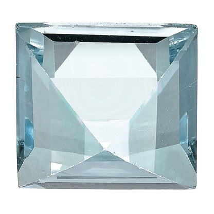 Edelstein Aquamarin Aa Qualität 6mm Quadratisch Stufe-cut