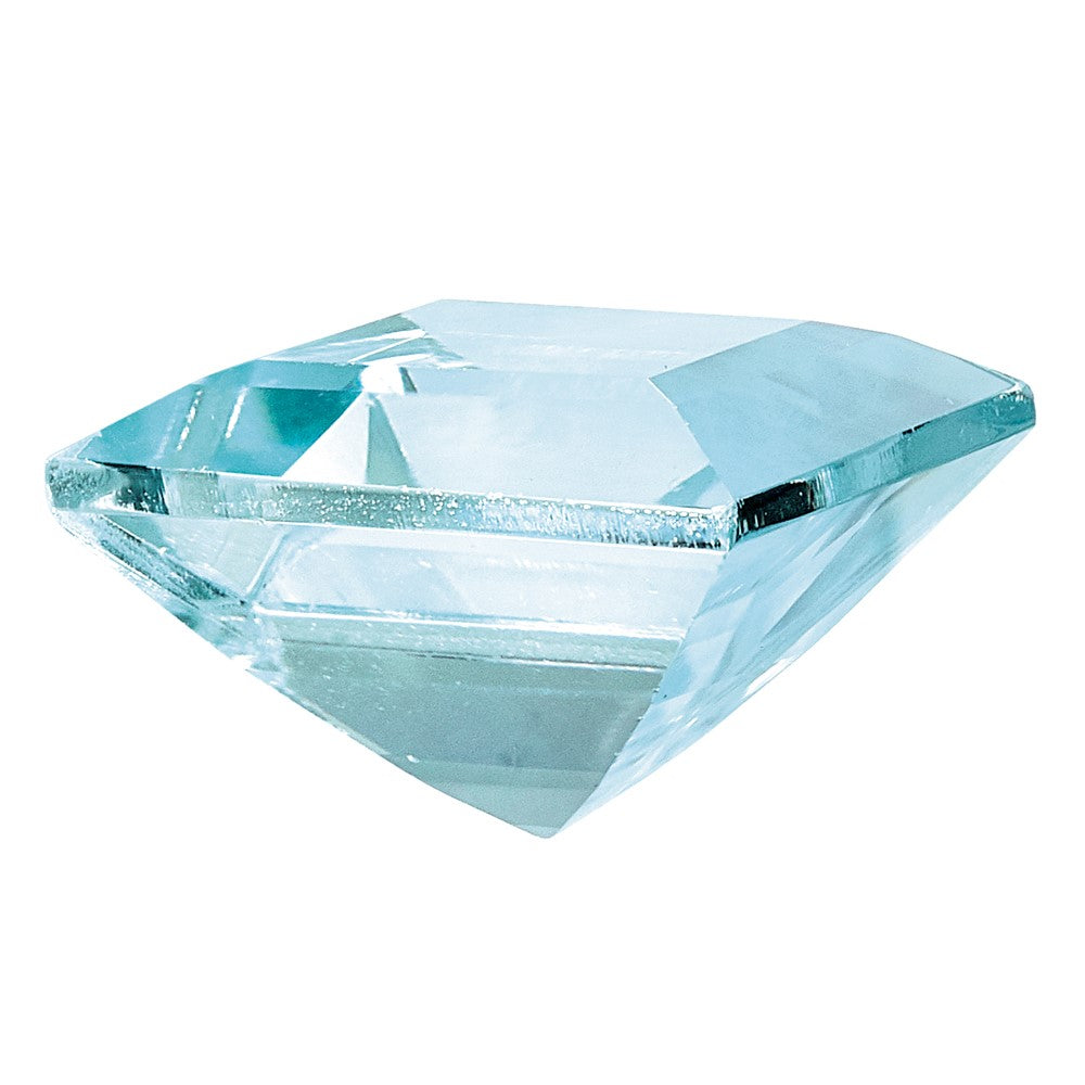 Edelstein Aquamarin Aa Qualität 6mm Quadratisch Stufe-cut