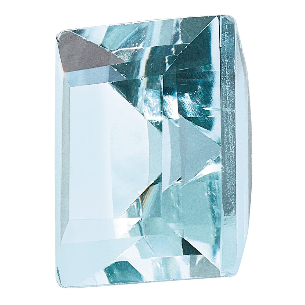 Edelstein Aquamarin Aa Qualität 6mm Quadratisch Stufe-cut