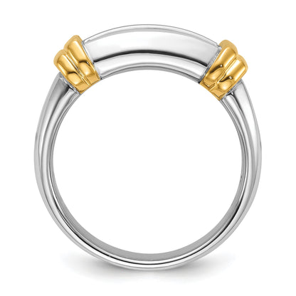 14K Bicolor Ibgoodman 1 Karat Im Labor Gezüchtet Diamant Vs/si+ G+ Komplett Herren Ring (size 10 Nur)