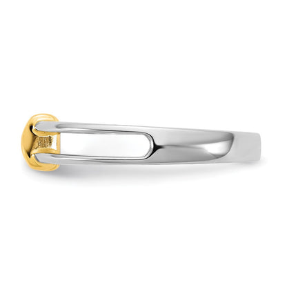 14K Bicolor Ibgoodman 1/3 Karat Im Labor Gezüchtet Diamant Vs/si+ G+ Komplett Damen Ehering