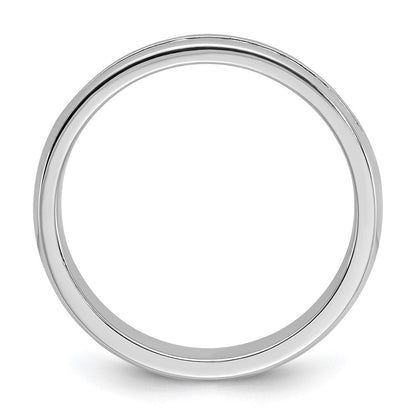14K Weißgold Herren-Ring mit 0,25K Diamanten komplett besetzt