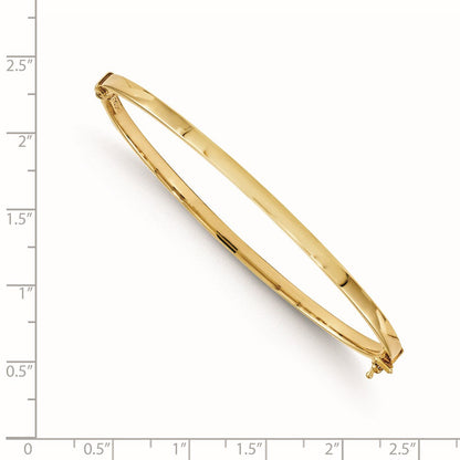 14K Gelbgold Poliert Klappbar Armreif