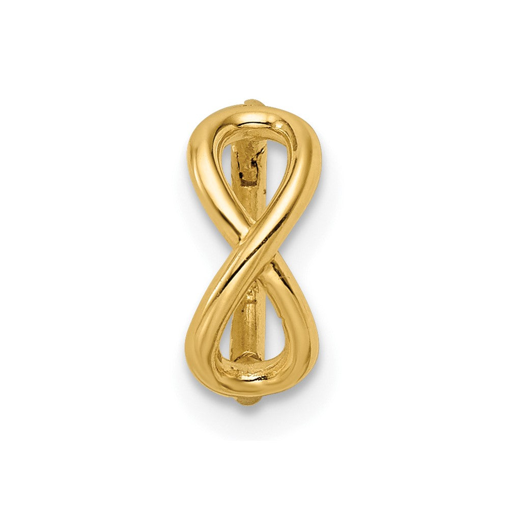 14K Gelbgold 16 Stärke Unendlichkeit Symbol Cartilage Ring