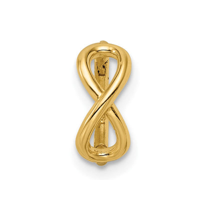 14K Gelbgold 16 Stärke Unendlichkeit Symbol Cartilage Ring