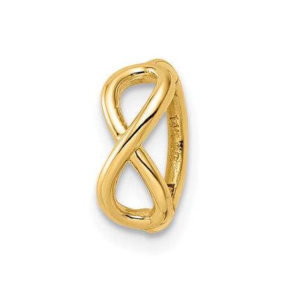 14K Gelbgold 16 Stärke Unendlichkeit Symbol Cartilage Ring
