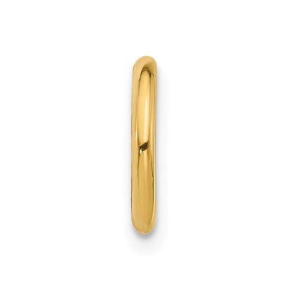 14K Gelbgold Klappbar Creole Cartilage Body Schmuck