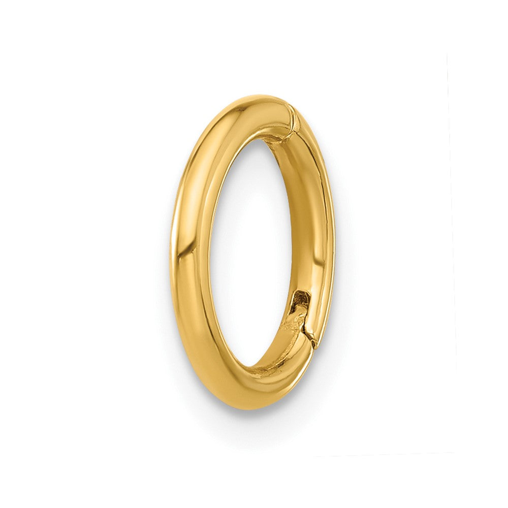 14K Gelbgold Klappbar Creole Cartilage Body Schmuck