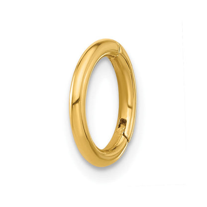 14K Gelbgold Klappbar Creole Cartilage Body Schmuck