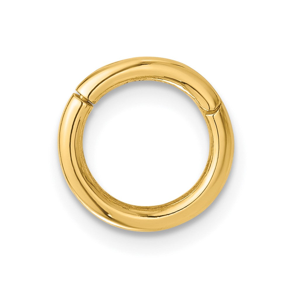 14K Gelbgold Klappbar Creole Cartilage Body Schmuck