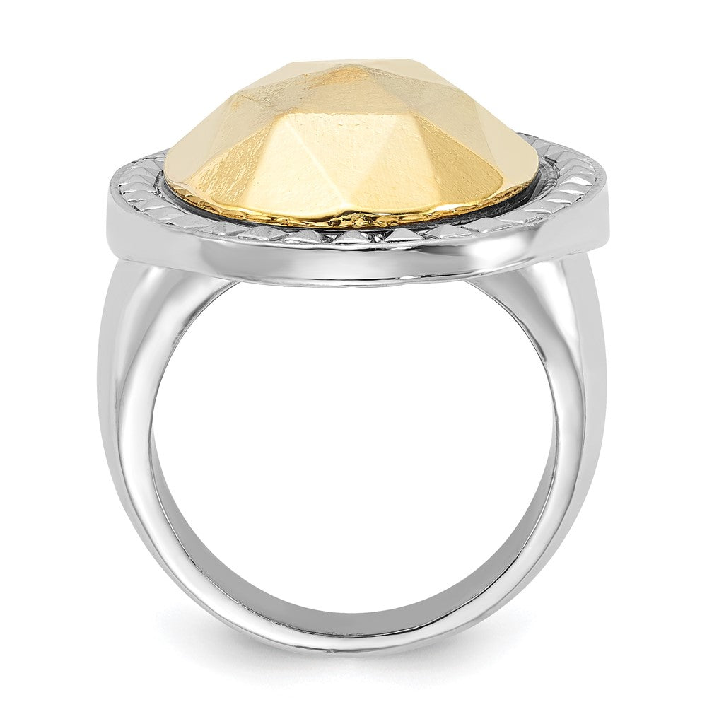 Mode Laundry Silberfarben mit Synthetisch Goldfarben Tropfen Ring