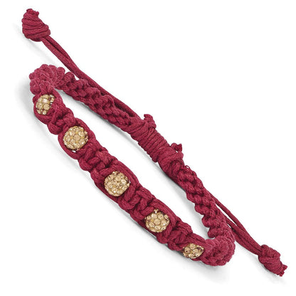 Mode Swarovski Kristall Macrame Armband