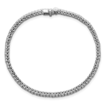 14K Weißgold 2 Ct. Im Labor Gezüchtet Diamant Vs/si+ G+ Tennis Armband