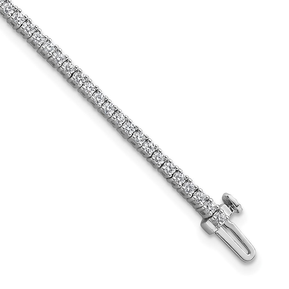 14K Weißgold 2 Ct. Im Labor Gezüchtet Diamant Vs/si+ G+ Tennis Armband