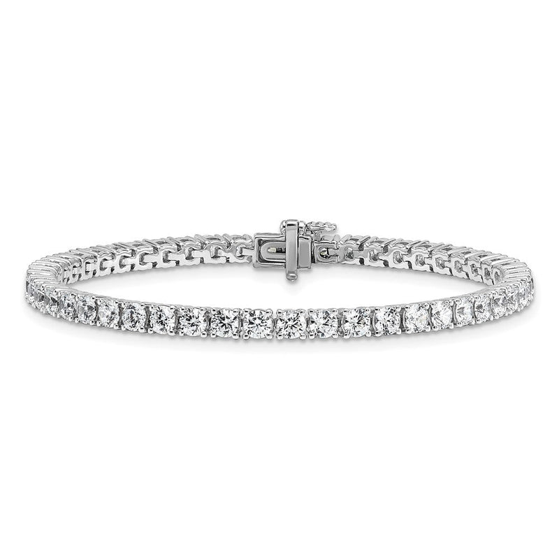 14K Weißgold 7 Ct. Im Labor Gezüchtet Diamant Vs/si+ G+ Tennis Armband 7 Zoll
