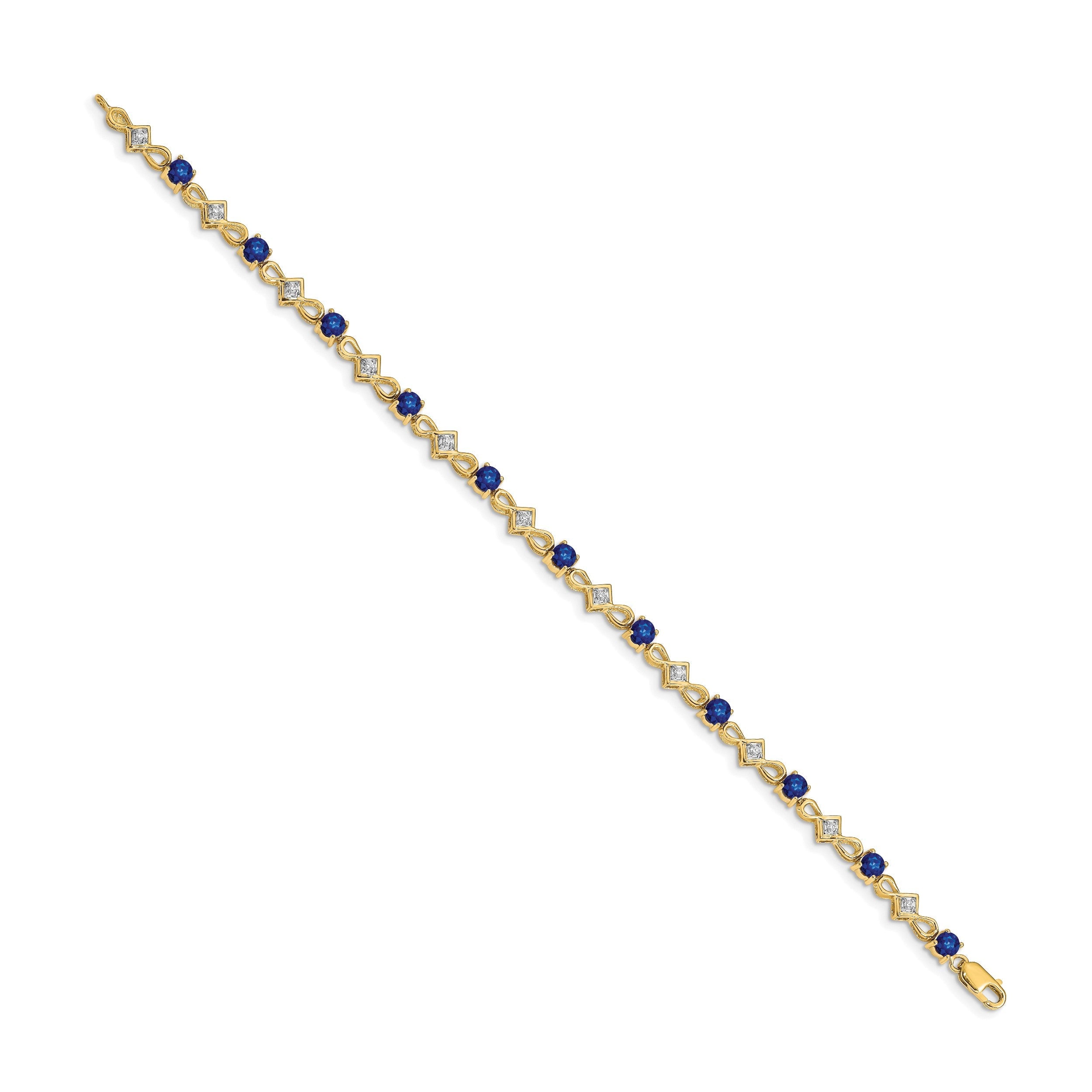 14K Gelbgold-Armband – nur Fassung