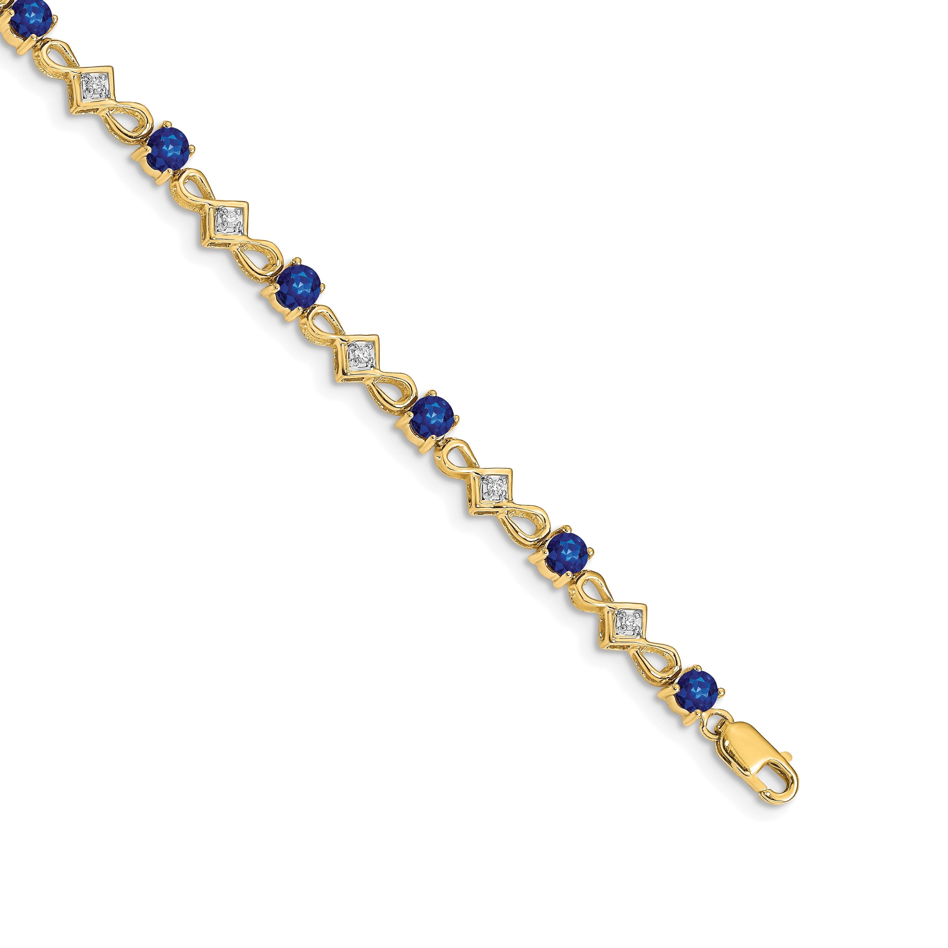 14K Gelbgold-Armband – nur Fassung