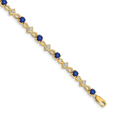 14K Gelbgold-Armband – nur Fassung