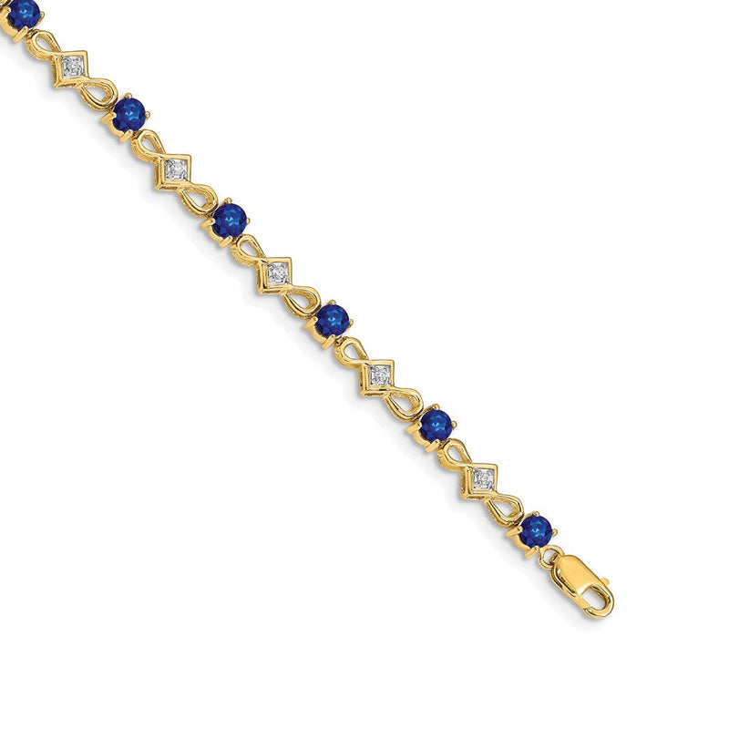 14K Gelbgold-Armband – nur Fassung