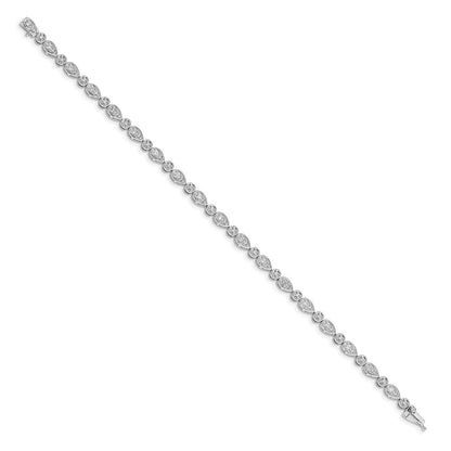 14K Gelbgold Armband mit Diamanten