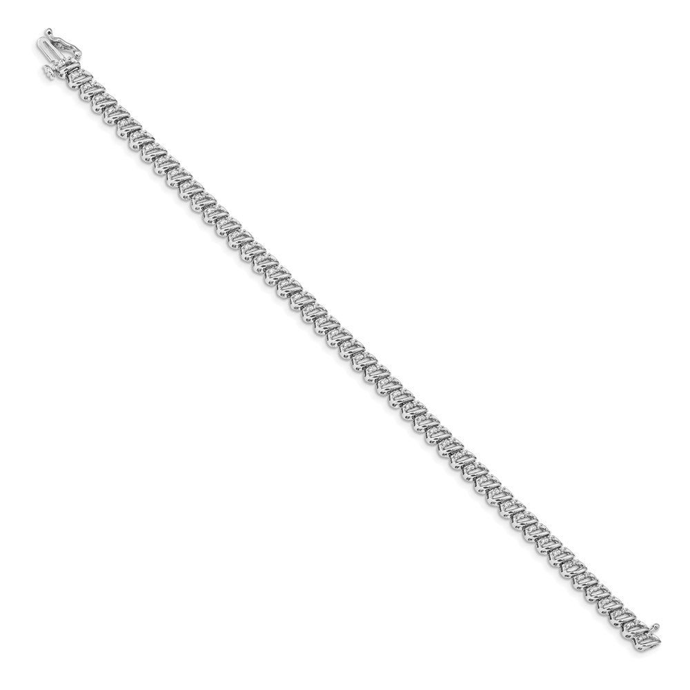 14K Gelbgold Armband mit natürlichen Diamanten