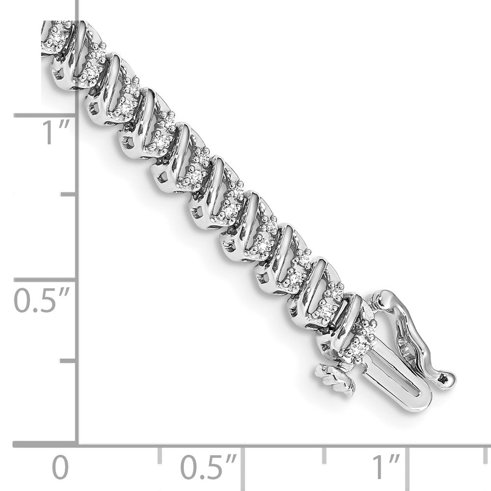 14K Gelbgold Armband mit natürlichen Diamanten
