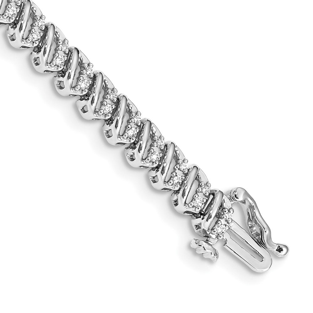14K Gelbgold Armband mit natürlichen Diamanten