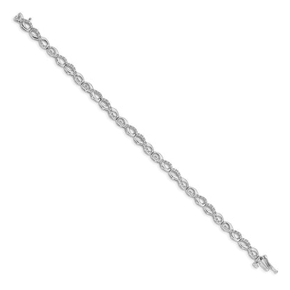 14K Gelbgold Armband mit natürlichen Diamanten
