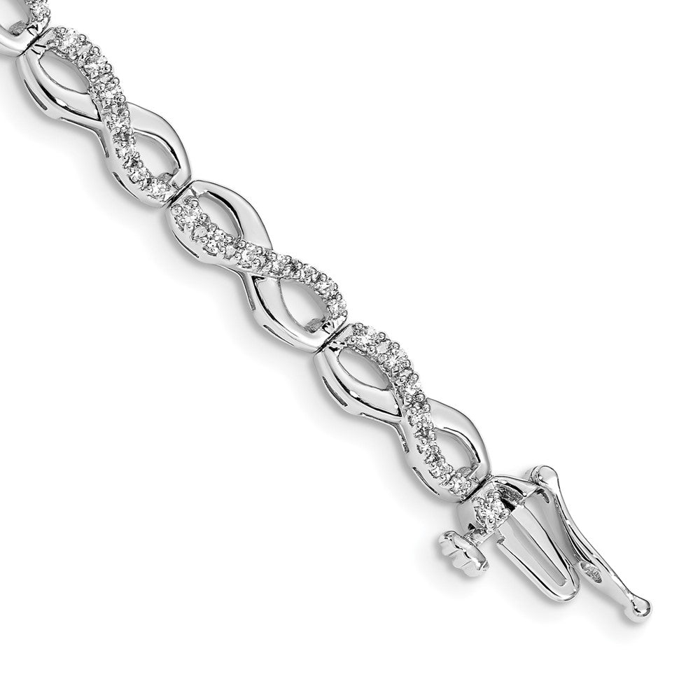 14K Gelbgold Armband mit natürlichen Diamanten