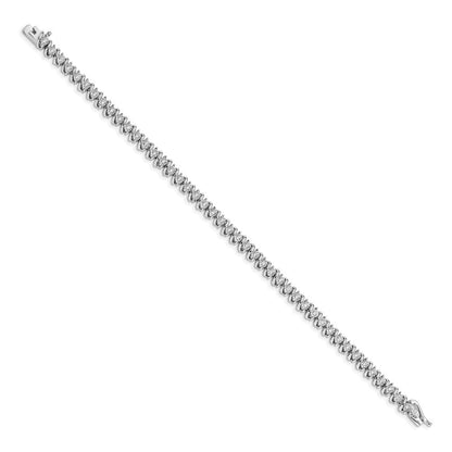 14K Gelbgold Armband mit natürlichen Diamanten
