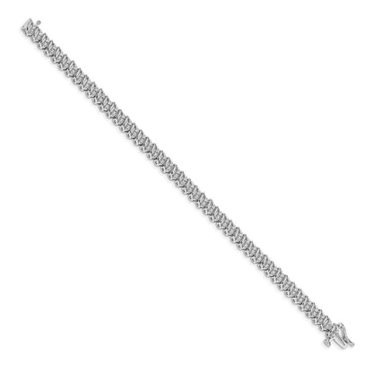 14K Gelbgold Armband mit natürlichen Diamanten