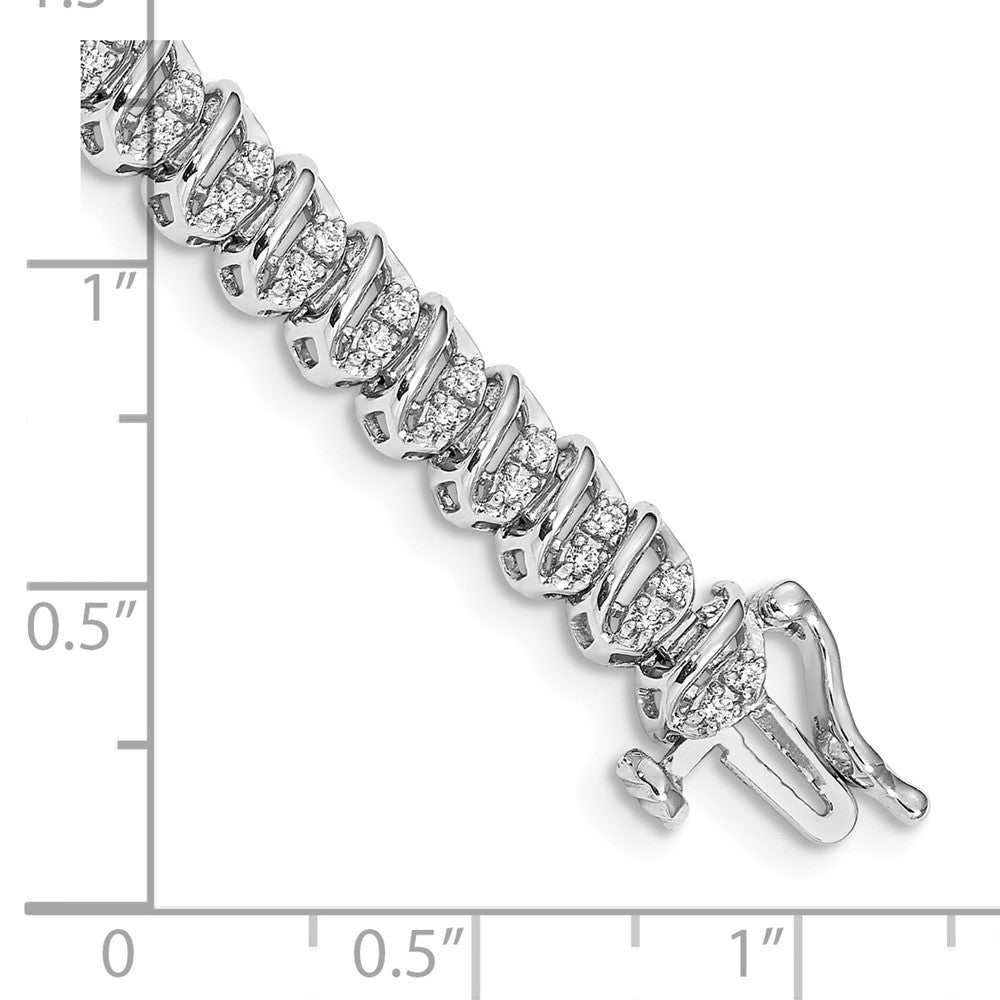 14K Gelbgold Armband mit natürlichen Diamanten