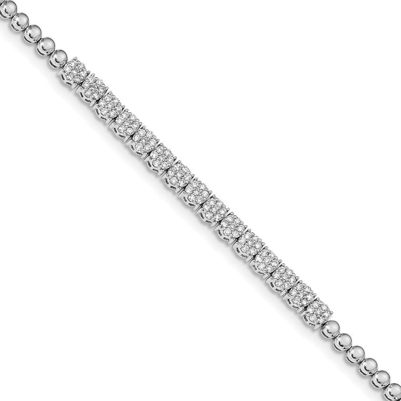 14K Gelbgold Armband mit Diamanten