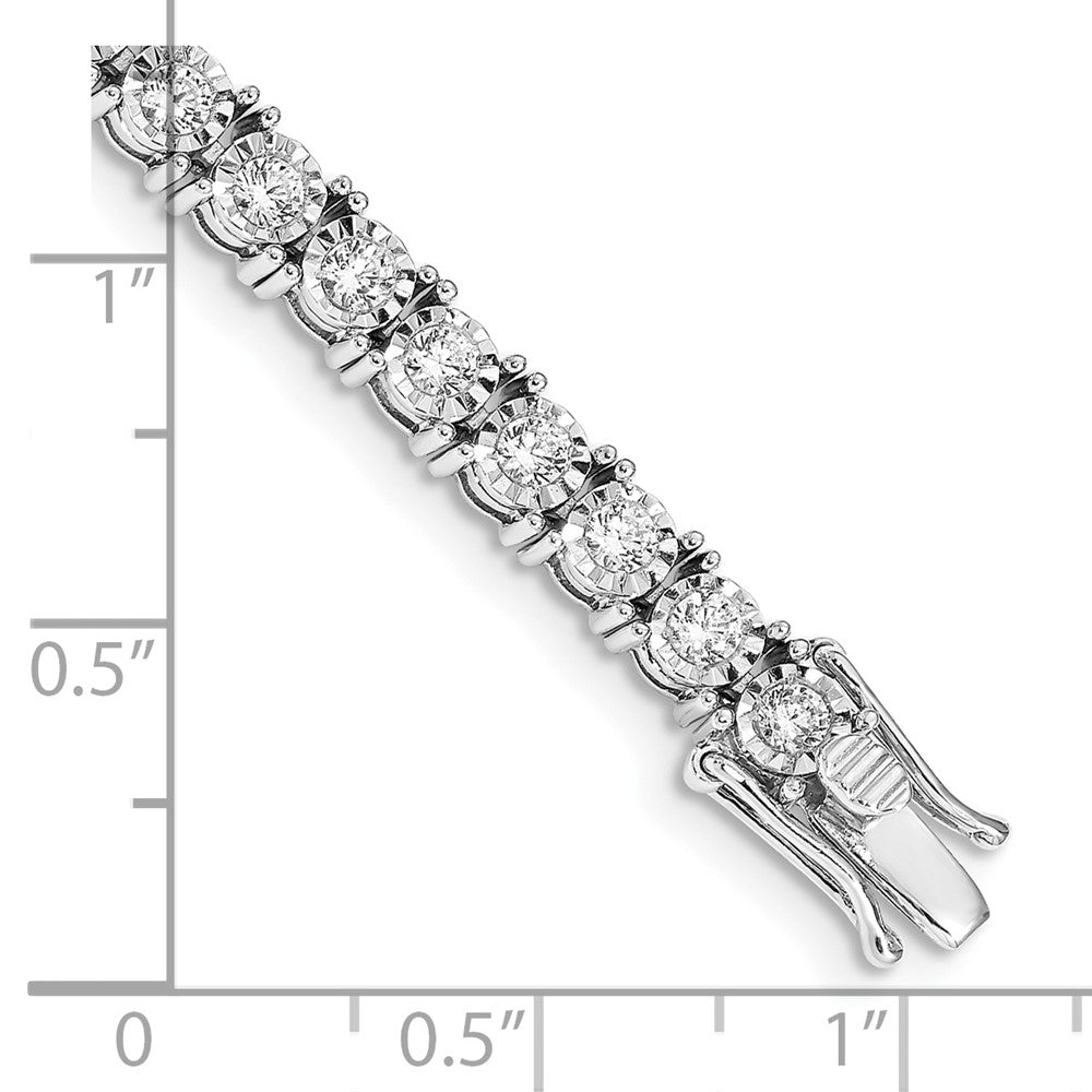 14-Karat-Gelbgold-Armband mit Diamanten, poliert
