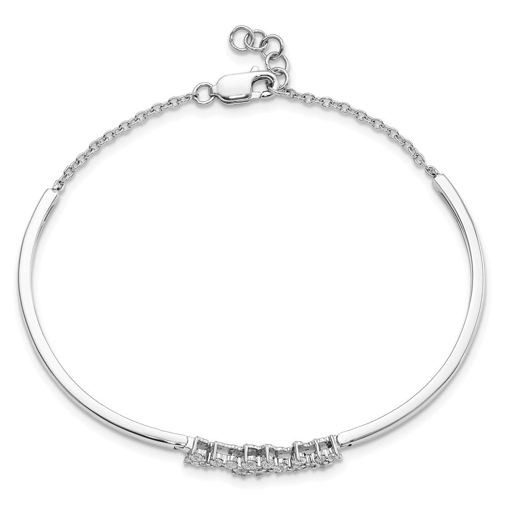 14K Gelbgold Armband mit natürlichen Diamanten