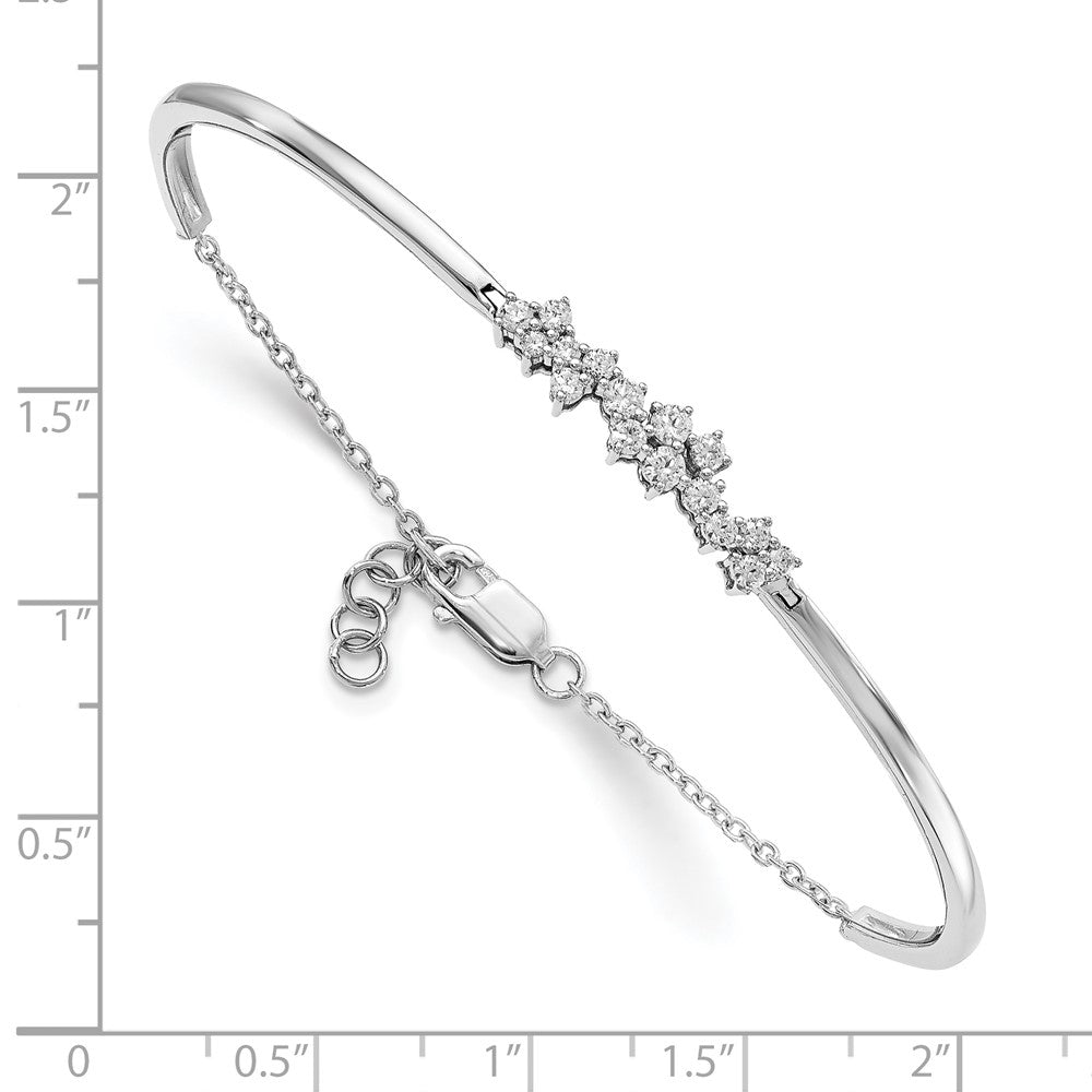 14K Gelbgold Armband mit natürlichen Diamanten