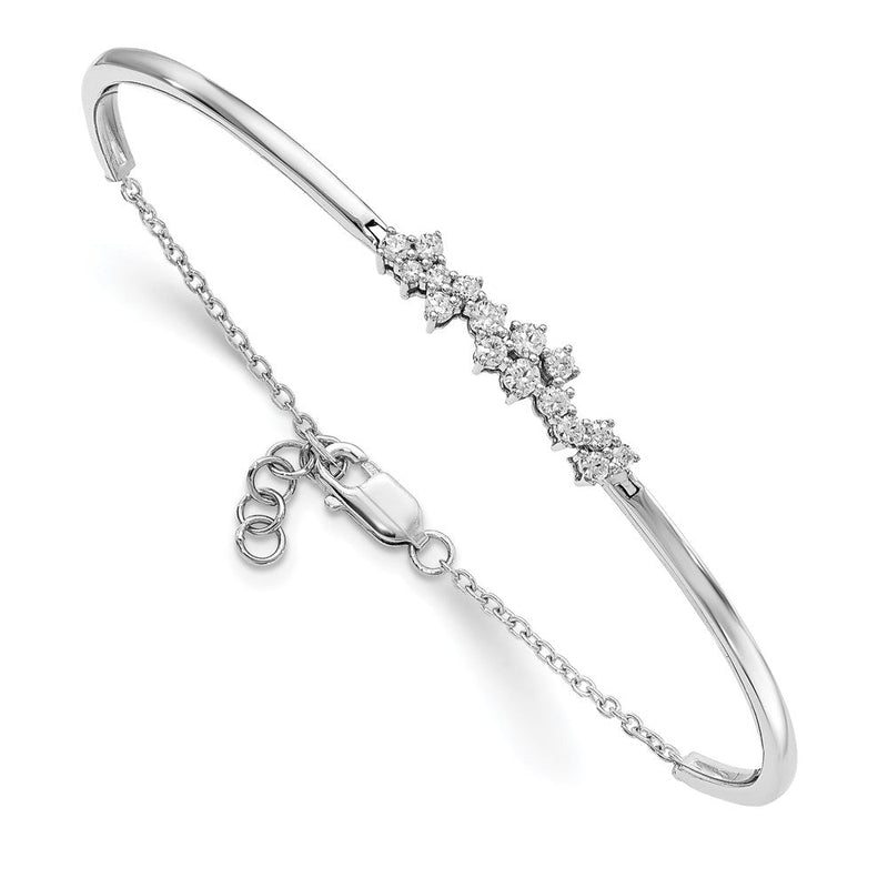 14K Gelbgold Armband mit natürlichen Diamanten