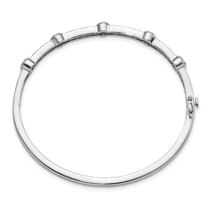 14K Weißgold True Origin 1 Karat Im Labor Gezüchtet Diamant Vs D E F Mittel 7 Zoll Fantasie Armreif