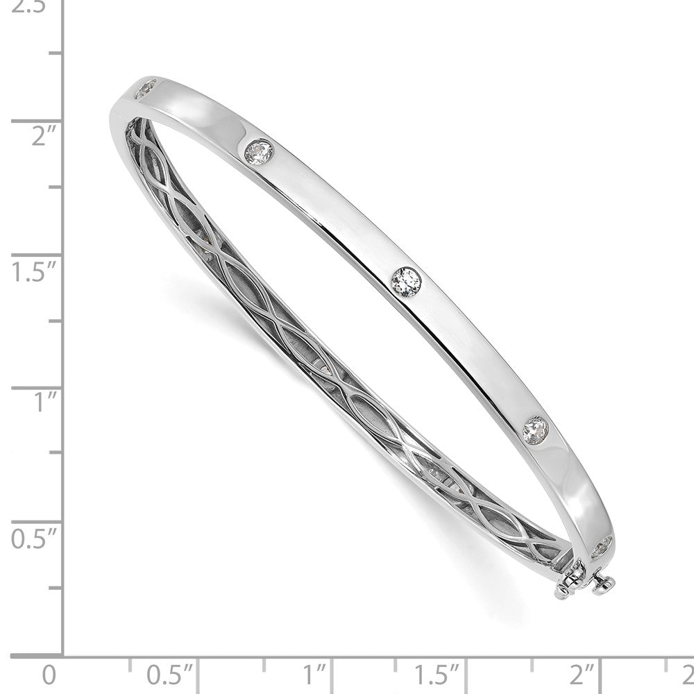 14K Weißgold True Origin 3/4 Karat Im Labor Gezüchtet Diamant Vs D E F 6.75 Zoll Armreif