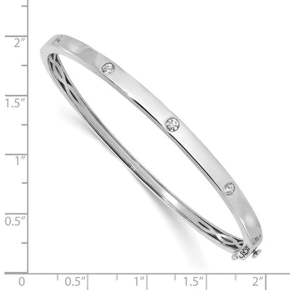 14K Weißgold True Origin 3/4 Karat Im Labor Gezüchtet Diamant Vs D E F 6.75 Zoll Armreif